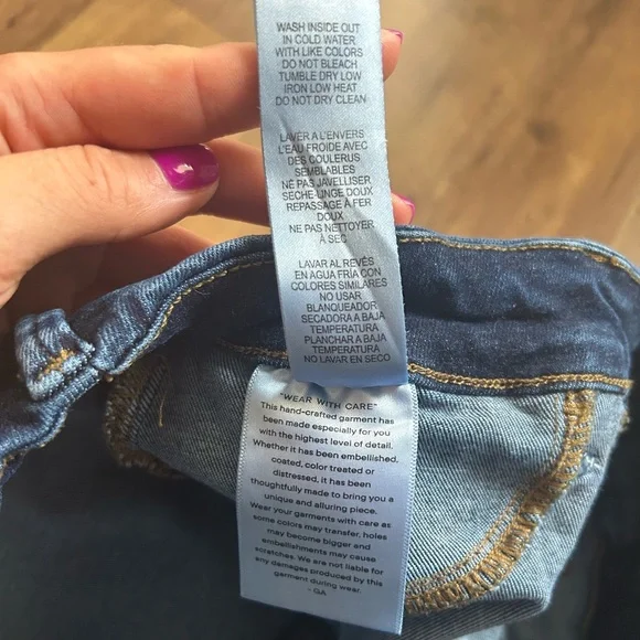 Good American POWER STRETCH PULL-ON SKINNY JEANS L - Picture 6 of 13